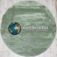 Турецкий ковер Elite Shaggy 0000 Зеленый круг